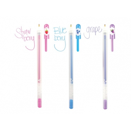 Acheter 12 stylos gel pailletés et parfumés "Yummy" - 12,99 € en ligne sur La Petite Epicerie - Loisirs créatifs