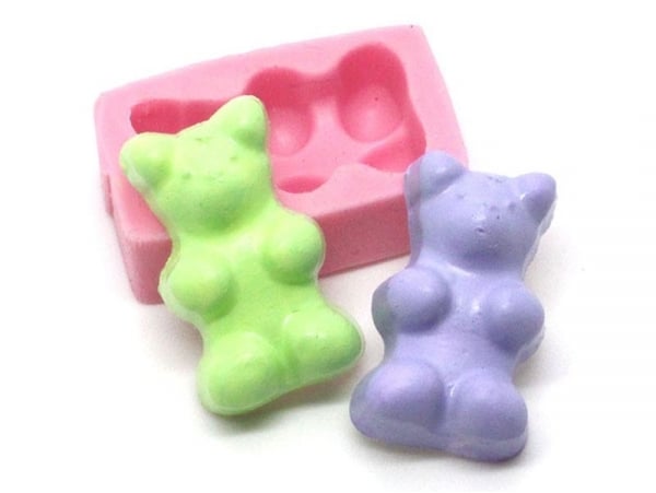 Acheter Moule bonbon " nounours " en silicone rose - 5,25 € en ligne sur La Petite Epicerie - Loisirs créatifs