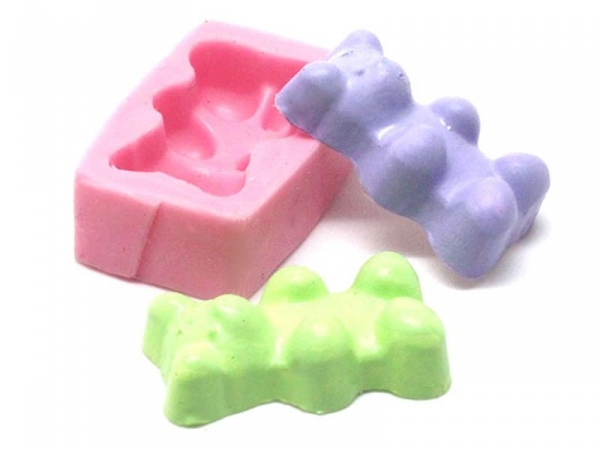 Acheter Moule bonbon " nounours " en silicone rose - 5,25 € en ligne sur La Petite Epicerie - Loisirs créatifs