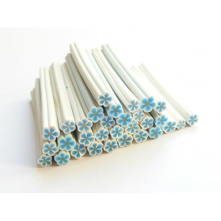 Acheter Cane paquerette bleue et blanche - 0,49 € en ligne sur La Petite Epicerie - Loisirs créatifs
