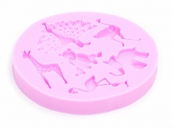 Acheter Moule en silicone rose - animaux sauvages - 10,20 € en ligne sur La Petite Epicerie - Loisirs créatifs