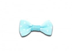 Acheter Noeud bleu clair à pois - 3 cm - 0,39 € en ligne sur La Petite Epicerie - Loisirs créatifs