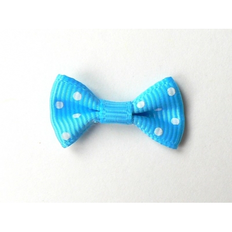 Acheter Noeud bleu à pois - 3 cm - 0,39 € en ligne sur La Petite Epicerie - Loisirs créatifs
