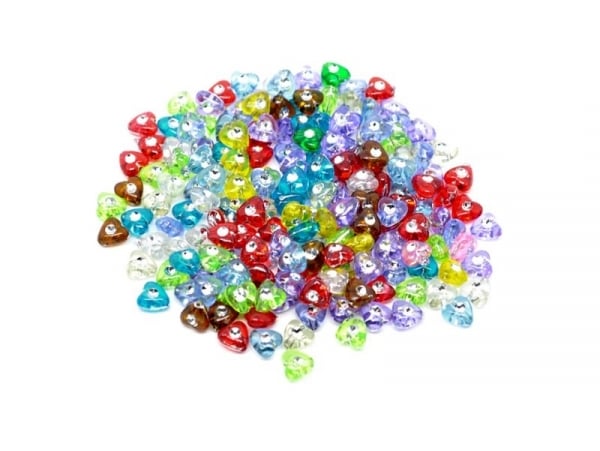 Acheter Lot de 50 perles coeur et diamant - 2,99 € en ligne sur La Petite Epicerie - Loisirs créatifs