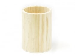 Acheter Pot à crayons rond en bois à customiser - 4,20 € en ligne sur La Petite Epicerie - Loisirs créatifs