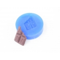 Moule en silicone - Tablette de chocolat croquée