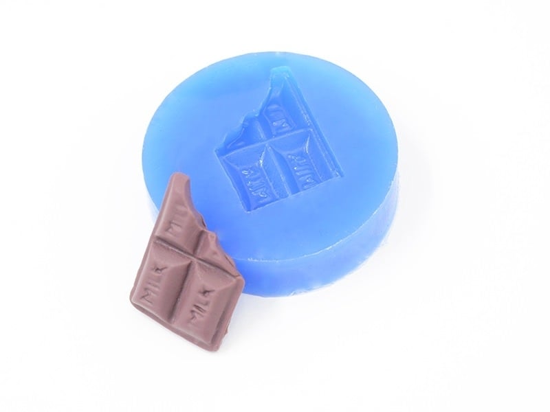 Acheter moule en silicone tablette de chocolat croquée