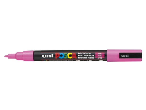 Acheter Marqueur posca - pointe fine 1,5 mm - Rose - PC3M - 4,79 € en ligne sur La Petite Epicerie - Loisirs créatifs