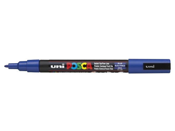 Acheter Marqueur posca - pointe fine 1,5 mm - Bleu Foncé - PC3M - 4,79 € en ligne sur La Petite Epicerie - Loisirs créatifs