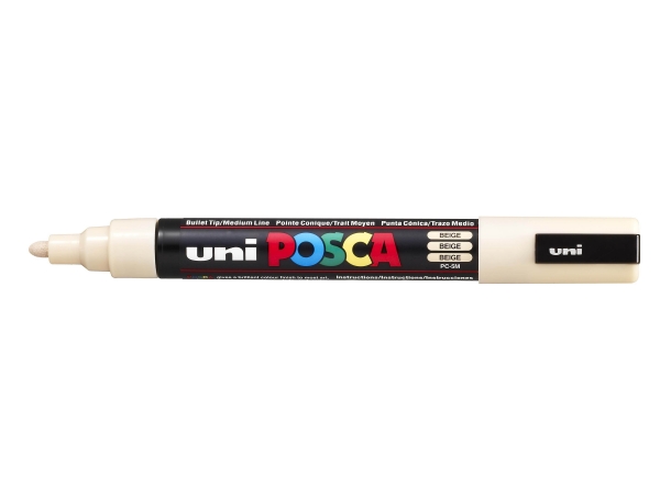 POSCA marker - medium tip (2.5 mm) - beige POSCA marker - medium tip (2.5 mm) - beige