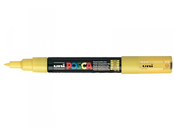 POSCA marker - ultra fine tip (0.7 mm) - yellow POSCA marker - ultra fine tip (0.7 mm) - yellow