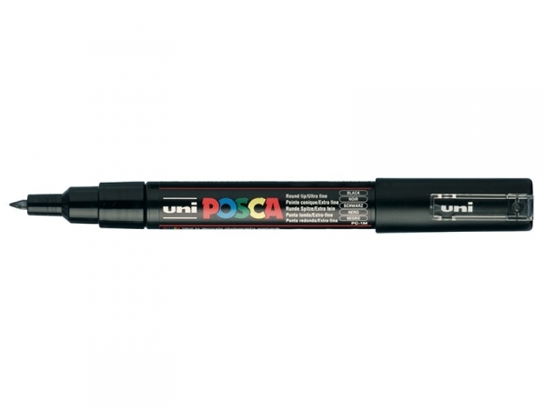 POSCA marker - ultra fine tip (0.7 mm) - black POSCA marker - ultra fine tip (0.7 mm) - black
