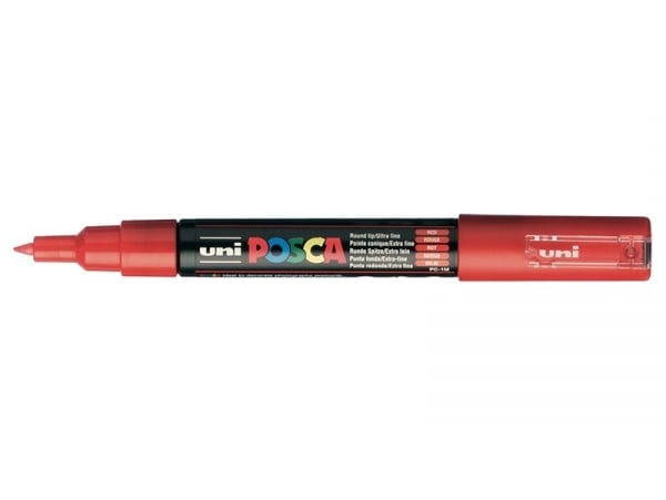 Acheter Marqueur posca - pointe extra-fine 0,7 mm - Rouge- PC1M - 4,39 € en ligne sur La Petite Epicerie - Loisirs créatifs