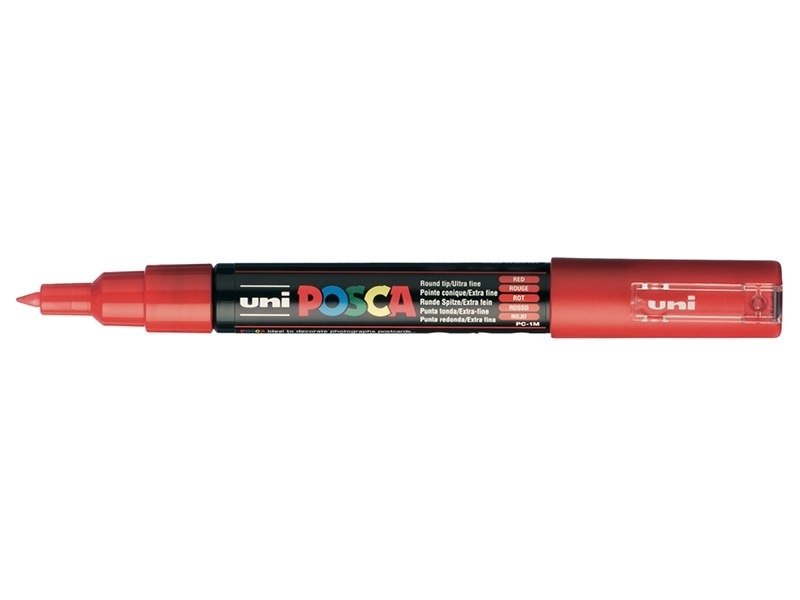 Acheter Marqueur posca - pointe extra-fine 0,7 mm - Rouge- PC1M - 4,39 € en ligne sur La Petite Epicerie - Loisirs créatifs