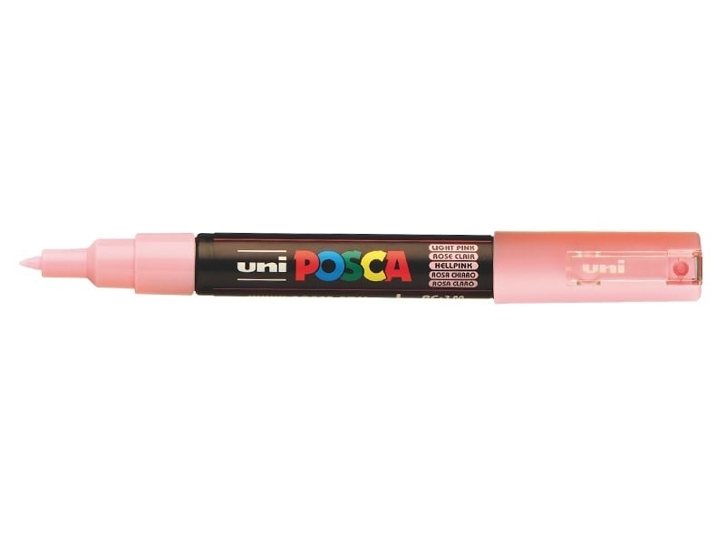 Acheter Marqueur posca - pointe extra-fine 0,7 mm - Rose clair - PC1M - 4,39 € en ligne sur La Petite Epicerie - Loisirs créa...