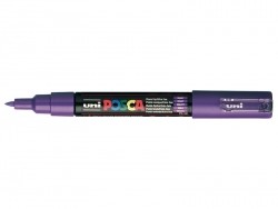 Acheter Marqueur posca - pointe extra-fine 0,7 mm - Violet - 3,10 € en ligne sur La Petite Epicerie - Loisirs créatifs