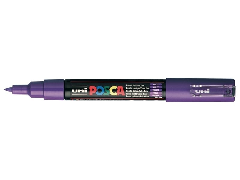 Acheter Marqueur posca - pointe extra-fine 0,7 mm - Violet- PC1M - 4,39 € en ligne sur La Petite Epicerie - Loisirs créatifs