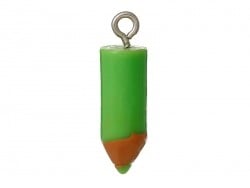 Acheter 1 breloque en plastique crayon vert - 1,79 € en ligne sur La Petite Epicerie - Loisirs créatifs