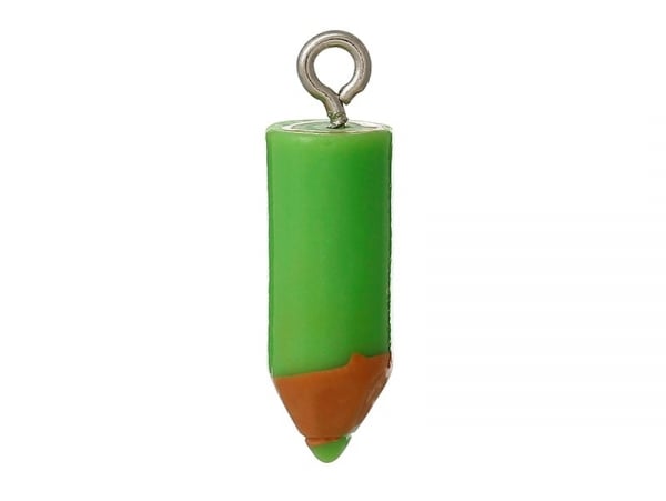 Acheter 1 breloque en plastique crayon vert - 1,79 € en ligne sur La Petite Epicerie - Loisirs créatifs