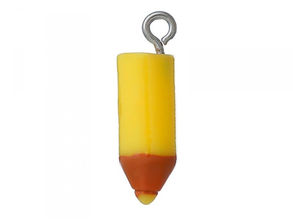 Acheter 1 breloque en plastique crayon jaune - 1,79 € en ligne sur La Petite Epicerie - Loisirs créatifs