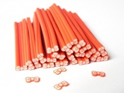 Acheter Cane noeud rouge- modelage et pâte fimo - 0,49 € en ligne sur La Petite Epicerie - Loisirs créatifs