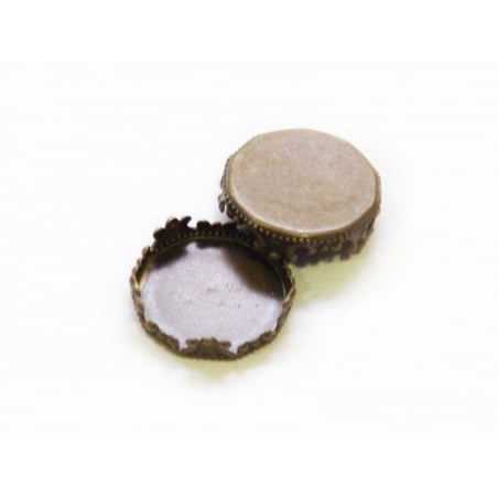 Acheter 1 base pour bulle 14 mm couleur bronze - 1,29 € en ligne sur La Petite Epicerie - Loisirs créatifs