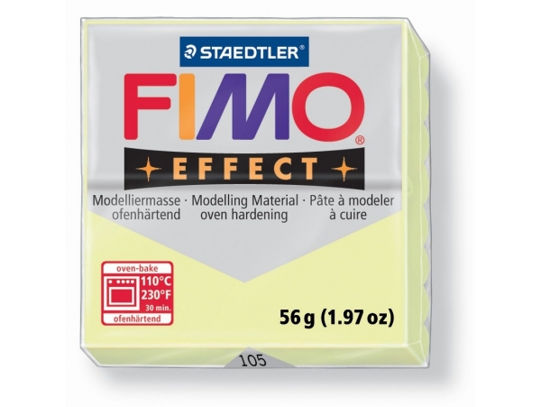 Fimo effect - pastel colour vanilla no. 105 Fimo effect - pastel colour vanilla no. 105