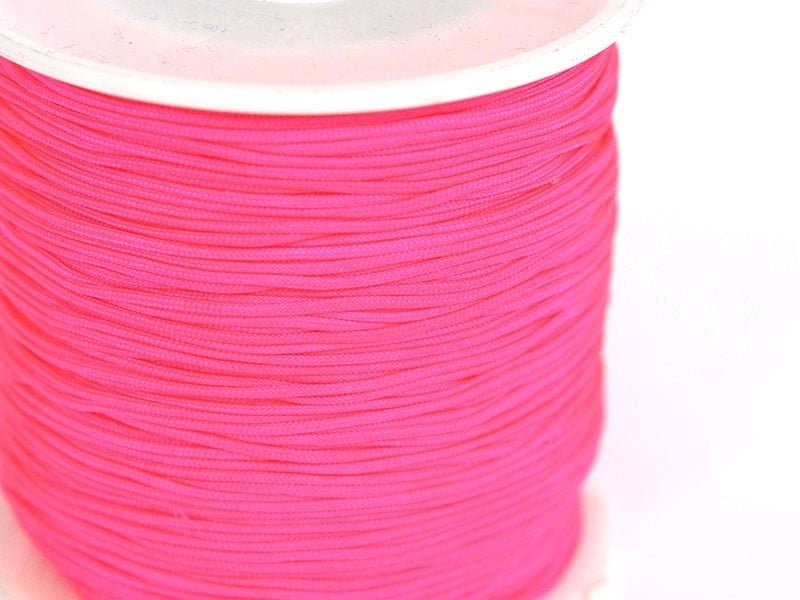 Acheter 1 m de fil de jade / fil nylon tressé 1 mm - rose fluo - 0,49 € en ligne sur La Petite Epicerie - Loisirs créatifs