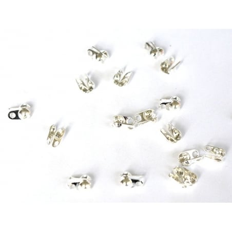 Acheter 20 cache-noeuds couleur argent clair - Taille L - 2,29 € en ligne sur La Petite Epicerie - Loisirs créatifs