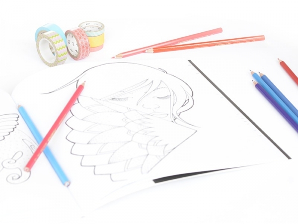 Acheter Crayons de couleur pour enfants et adultes, 12 couleurs, pour  croquis, mélange de peinture, professionnel