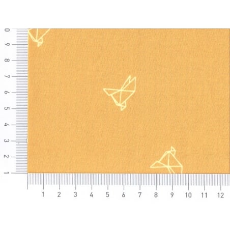 Acheter Tissu Bye bye birdie oiseau moutarde - Atelier Brunette - 1,89 € en ligne sur La Petite Epicerie - Loisirs créatifs