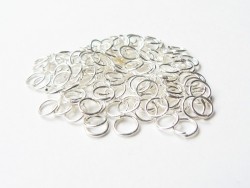 Acheter 100 anneaux 5 mm - argenté foncé - 2,99 € en ligne sur La Petite Epicerie - Loisirs créatifs