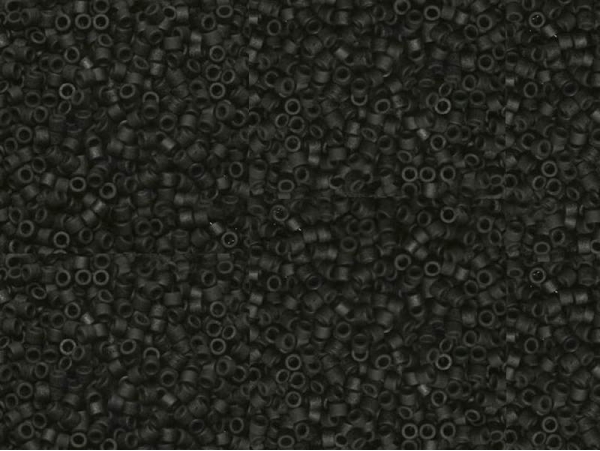 Miyuki Delicas 11/0 - Noir mat 310 Miyuki - 1 Miyuki Delicas 11/0 - Noir mat 310 Miyuki - 1
