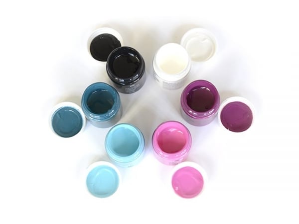 Acheter 6 pots de peinture pour textile - Mode - 19,90 € en ligne sur La Petite Epicerie - Loisirs créatifs