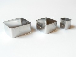 Acheter 3 emporte-pièces CARRES - 2,99 € en ligne sur La Petite Epicerie - Loisirs créatifs