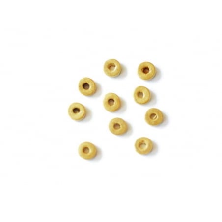 Acheter 10 perles en bois - Rondelle ocre 8 mm - 0,39 € en ligne sur La Petite Epicerie - Loisirs créatifs