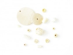 Acheter 10 perles en bois - Ovale 5 mm - 0,39 € en ligne sur La Petite Epicerie - Loisirs créatifs