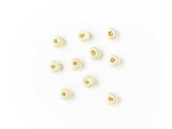 Acheter 10 perles en bois - Rond plat 8 mm - 0,39 € en ligne sur La Petite Epicerie - Loisirs créatifs