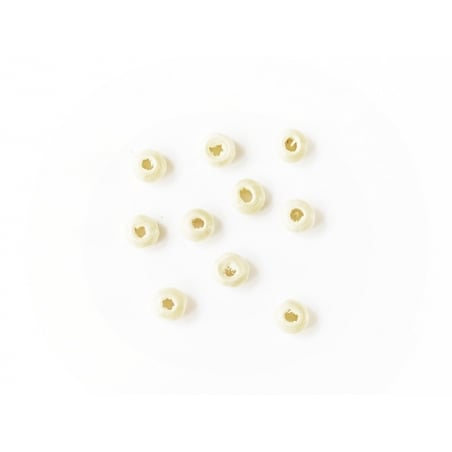 Acheter 10 perles en bois - Rond plat 8 mm - 0,39 € en ligne sur La Petite Epicerie - Loisirs créatifs