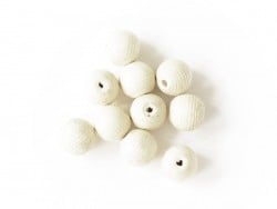 Acheter 10 perles en bois vernis - Ronde à rainures 20 mm - 3,10 € en ligne sur La Petite Epicerie - Loisirs créatifs