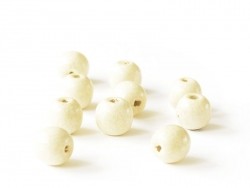 Acheter 10 perles en bois vernis ronde 12 mm - 0,39 € en ligne sur La Petite Epicerie - Loisirs créatifs
