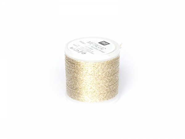 50 m bobbin embroidery thread - gold 50 m bobbin embroidery thread - gold