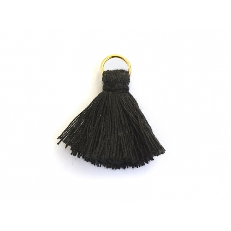 Acheter Pendentif pompon - noir - 0,59 € en ligne sur La Petite Epicerie - Loisirs créatifs