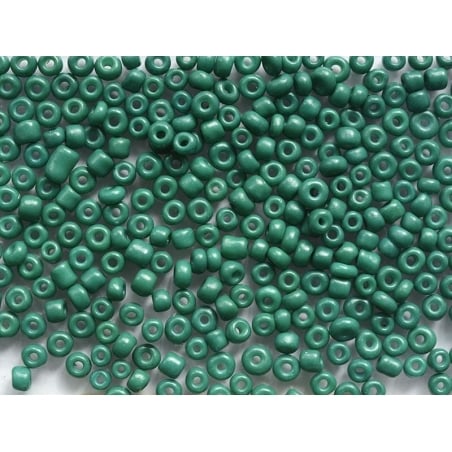 Acheter Tube de 350 perles de rocailles opaques - Vert foncé - 0,99 € en ligne sur La Petite Epicerie - Loisirs créatifs