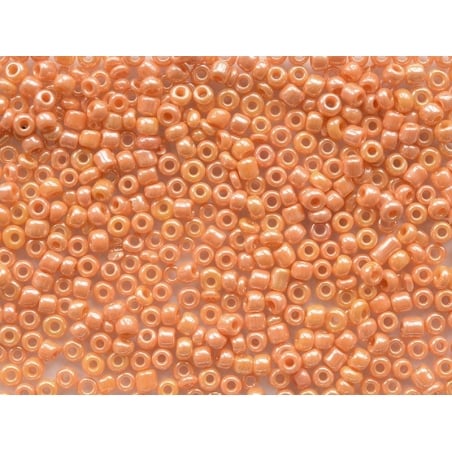 Acheter Tube de 350 perles de rocailles opaques nacrées - orange clair - 0,99 € en ligne sur La Petite Epicerie - Loisirs cré...