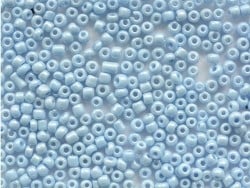 Acheter Tube de 350 perles de rocailles opaques nacrées - bleu ciel - 0,99 € en ligne sur La Petite Epicerie - Loisirs créatifs
