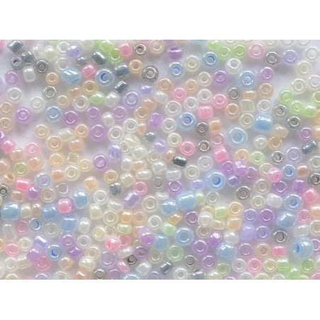 Acheter Tube de 350 perles ceylons - multicolore foncé - 0,99 € en ligne sur La Petite Epicerie - Loisirs créatifs