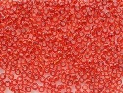 Acheter Tube de 350 perles à inclusions argentés - rouge tomate - 0,99 € en ligne sur La Petite Epicerie - Loisirs créatifs