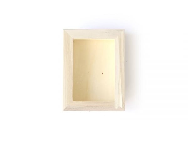 Acheter Petite vitrine en bois à customiser - 2,90 € en ligne sur La Petite Epicerie - Loisirs créatifs