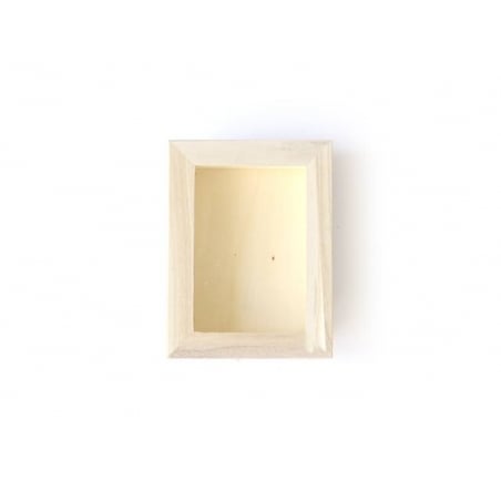 Acheter Petite vitrine en bois à customiser - 2,90 € en ligne sur La Petite Epicerie - Loisirs créatifs